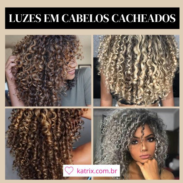 luzes vs mechas em cabelo cacheado qual escolher
