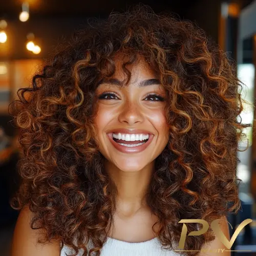 erros comuns ao fazer luzes em cabelo cacheado