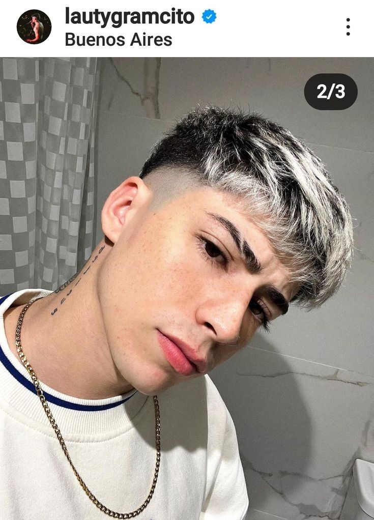 ideias de luzes no cabelo masculino para se inspirar