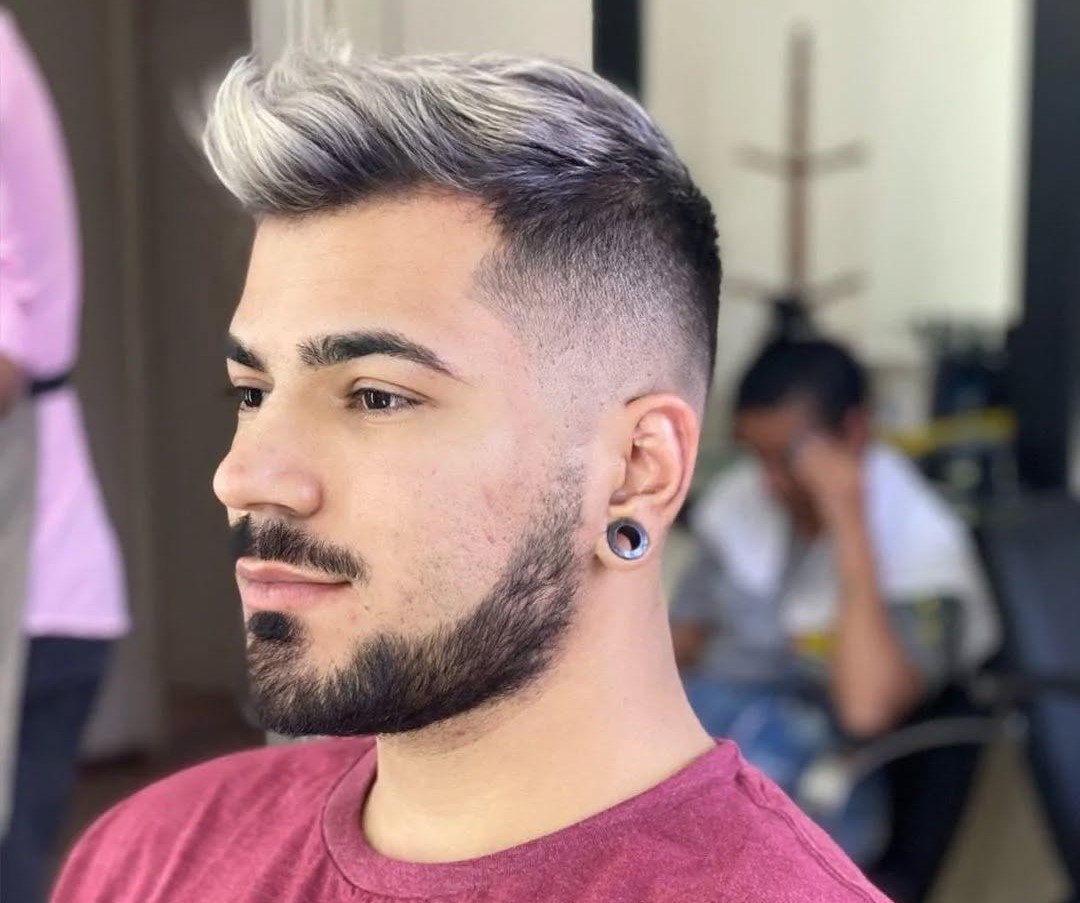 ideias de luzes no cabelo masculino para se inspirar