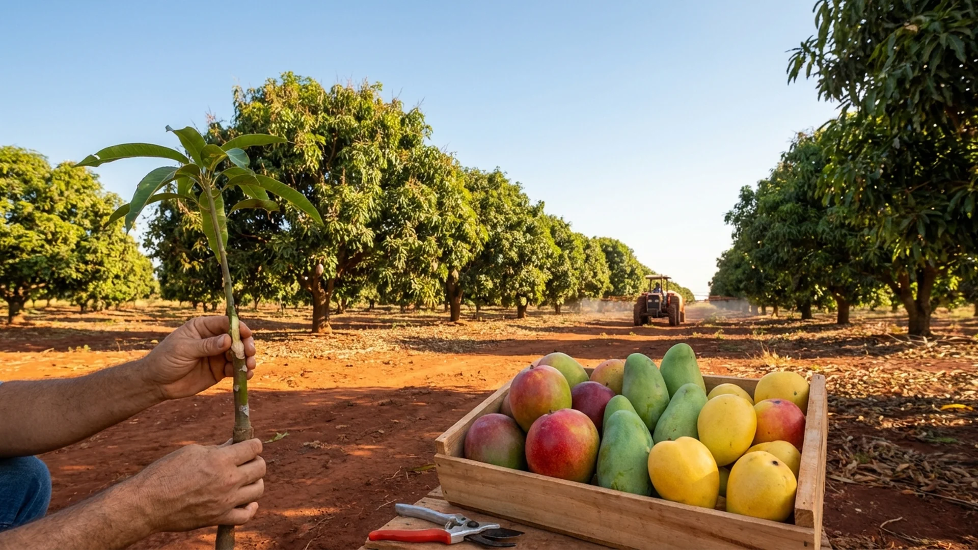 melhores variedades de manga para plantar em casa