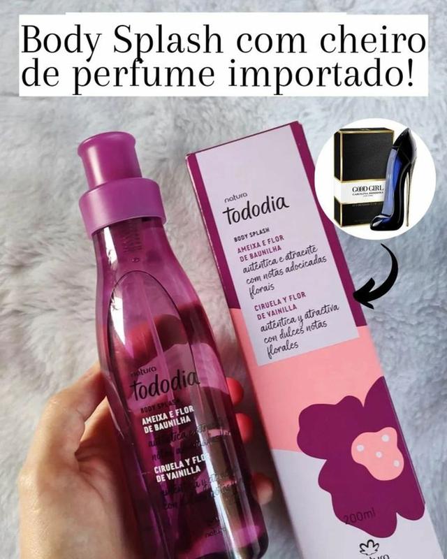 erros ao usar body splash natura