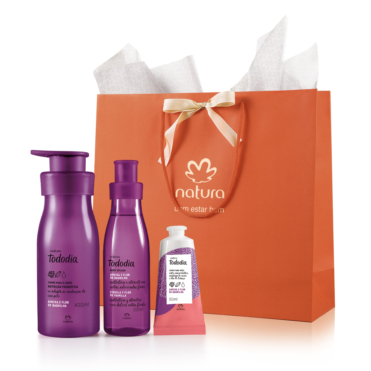 natura ameixa e flor de baunilha