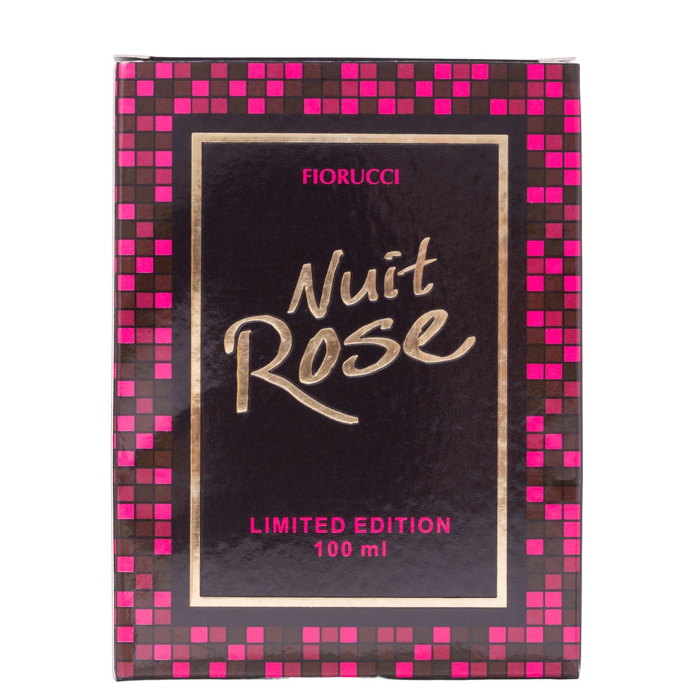 preço perfume nuit rose fiorucci 100ml