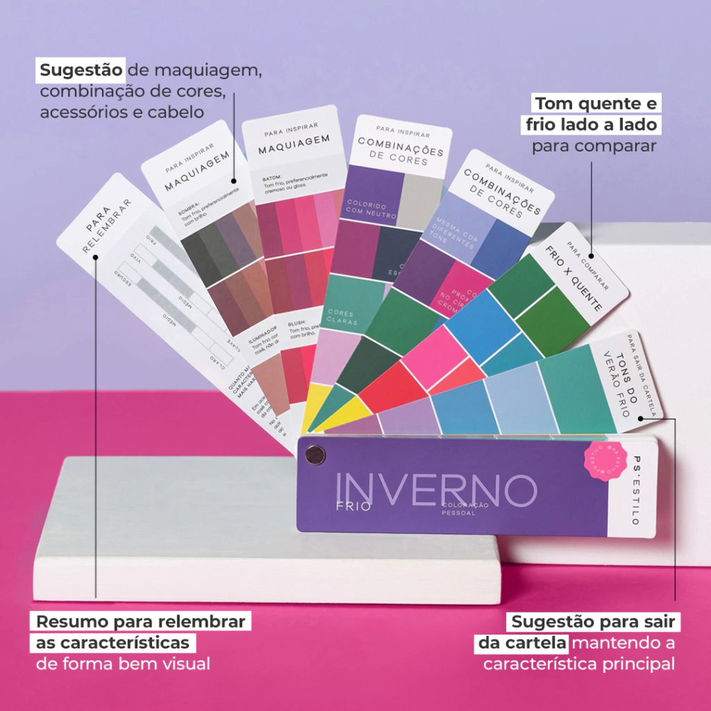 cores exatas paleta inverno frio