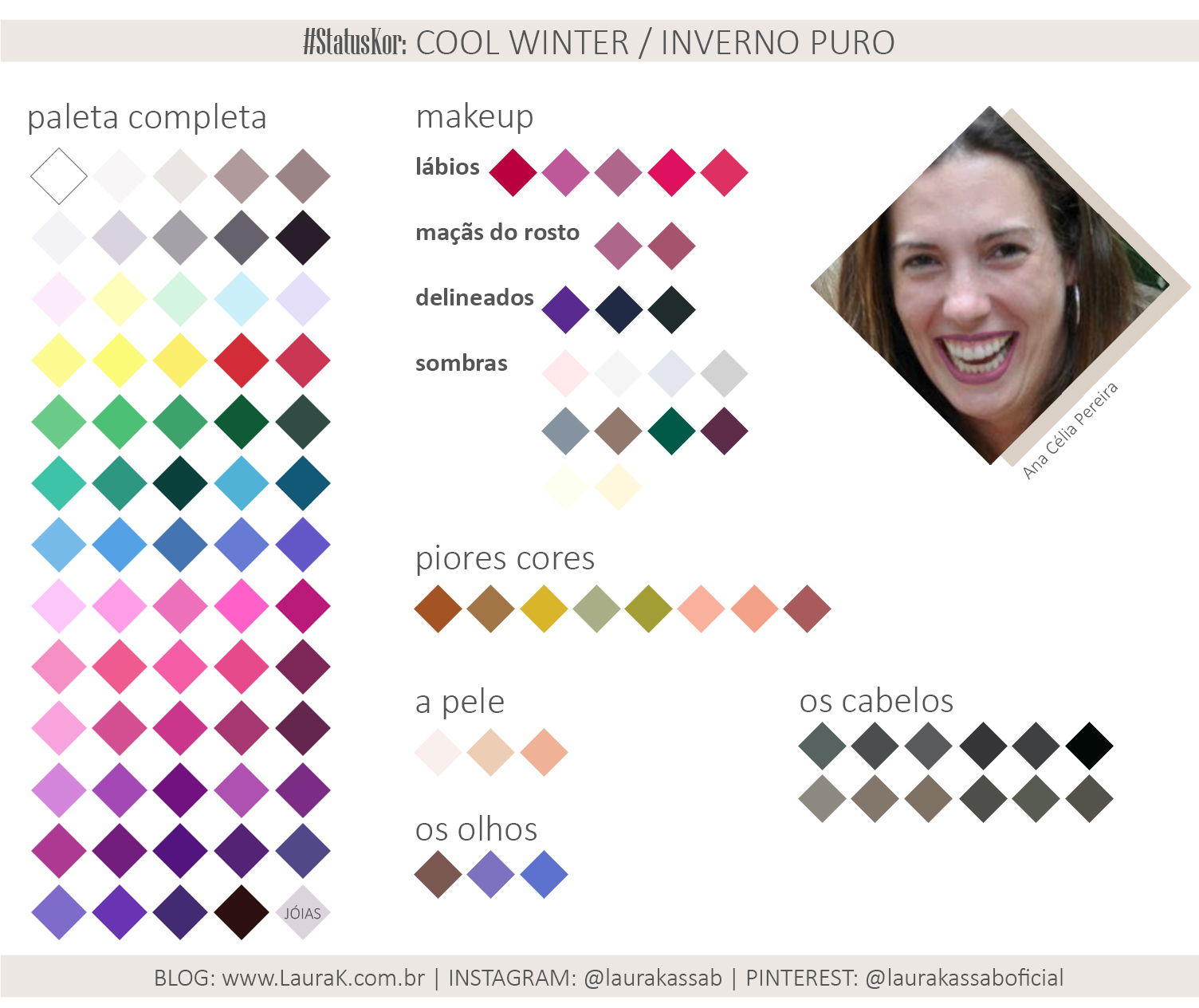 looks inspiração paleta inverno frio