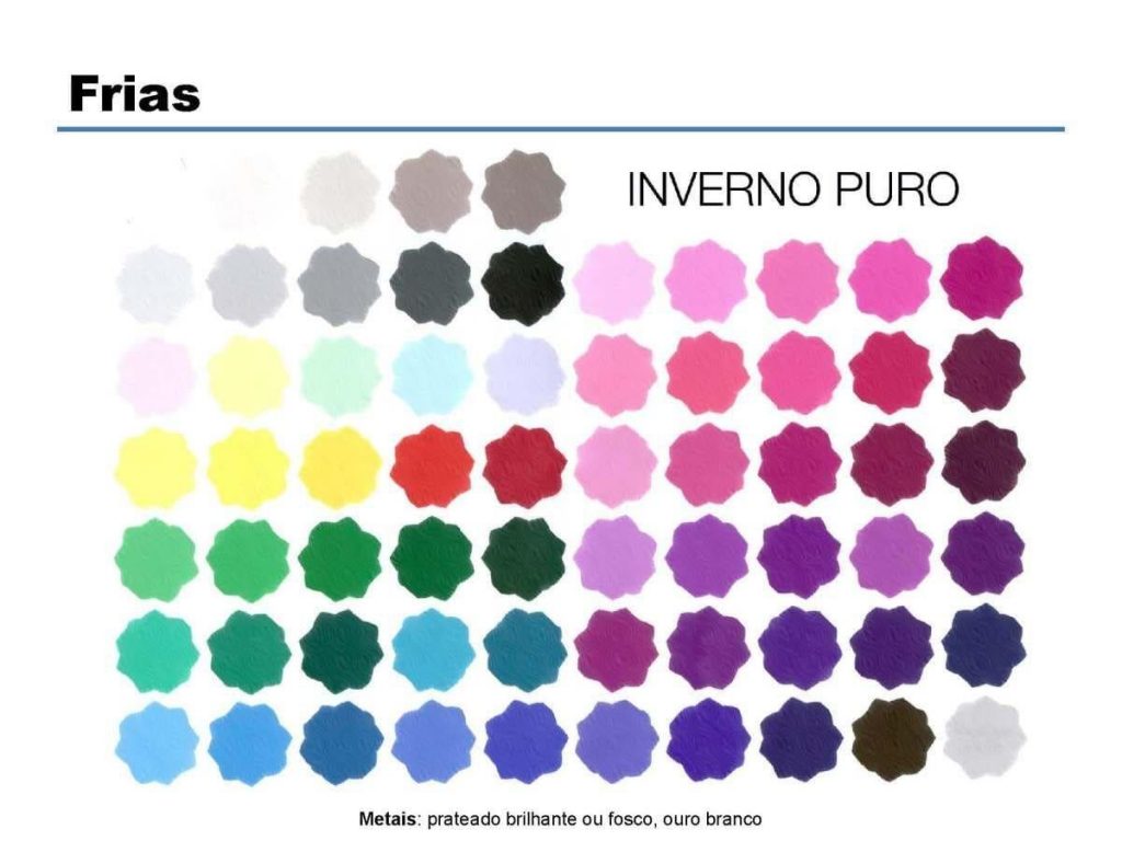 cores exatas paleta inverno frio