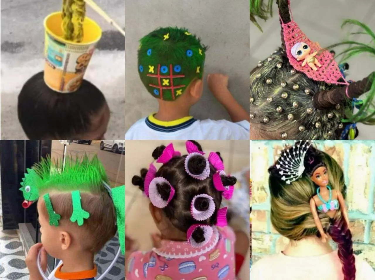 quanto custa fazer um penteado maluco infantil