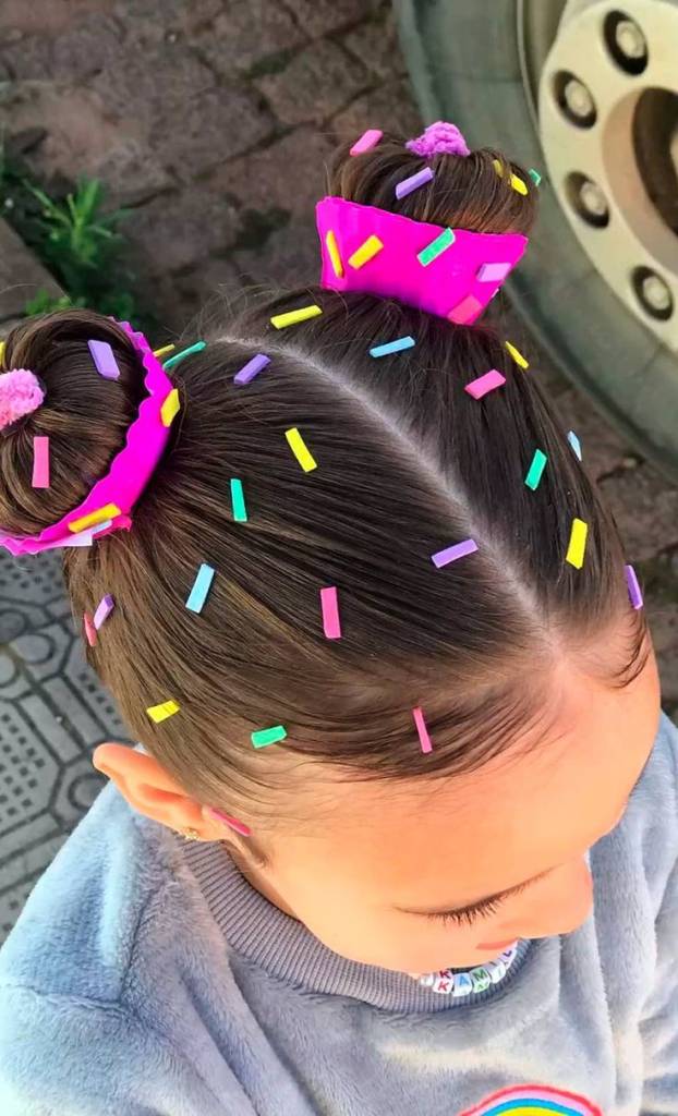 penteado maluco infantil
