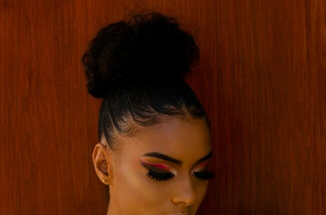 penteado para cabelo cacheado formatura