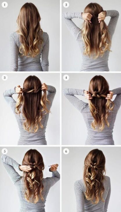 inspiração penteados cabelo médio para festas