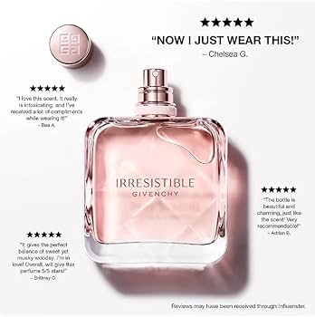 erros ao usar perfume givenchy irresistible