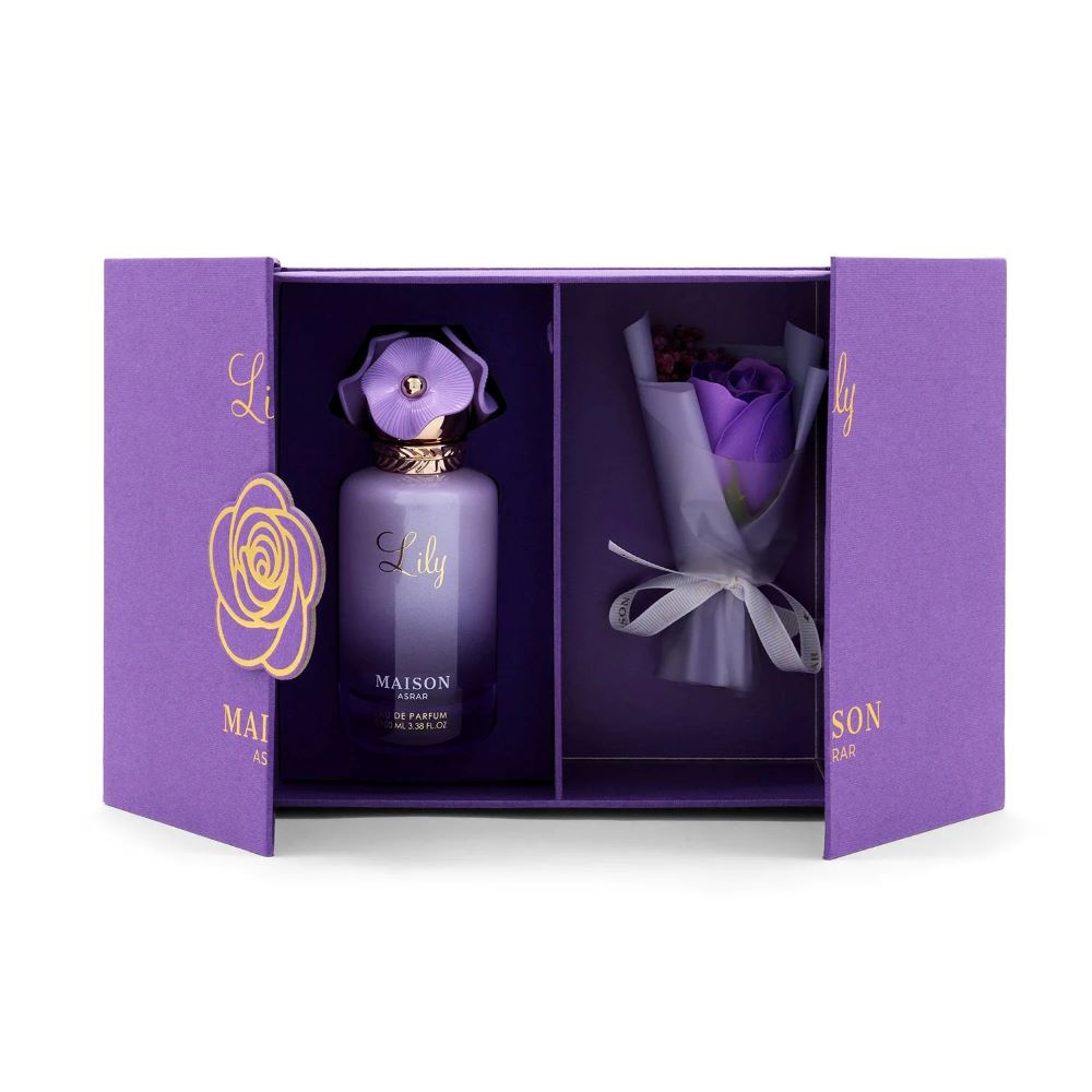 perfume lily roxo