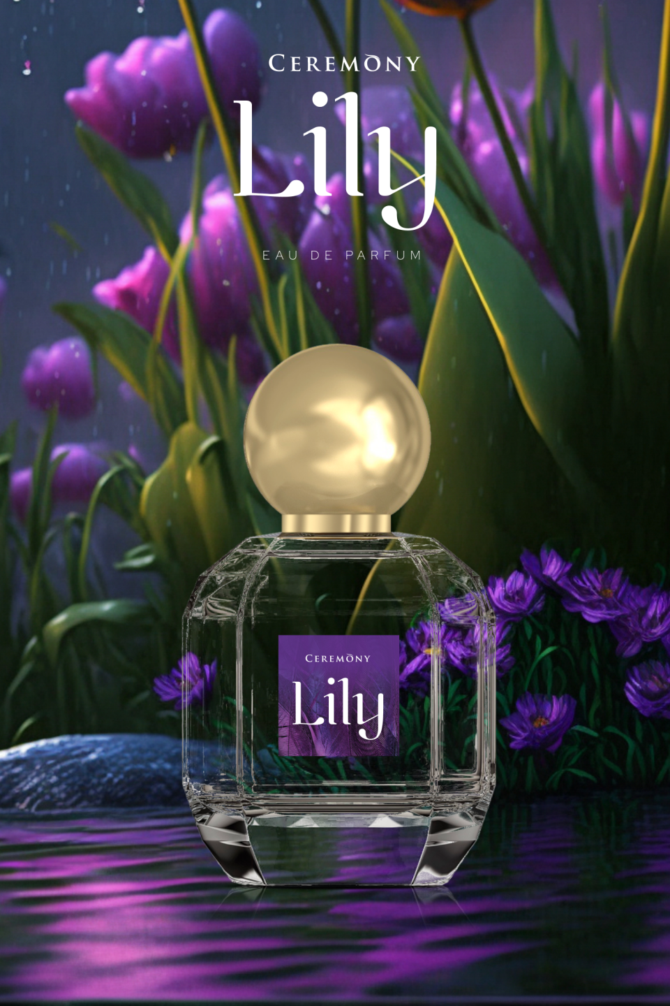 perfume lily roxo
