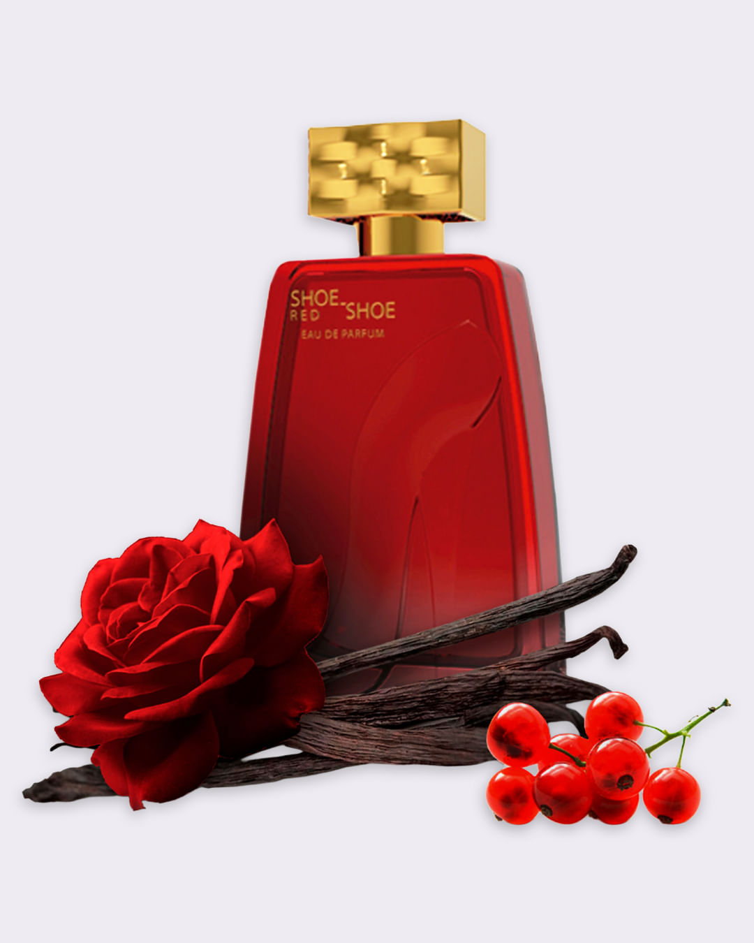 perfume sapato vermelho
