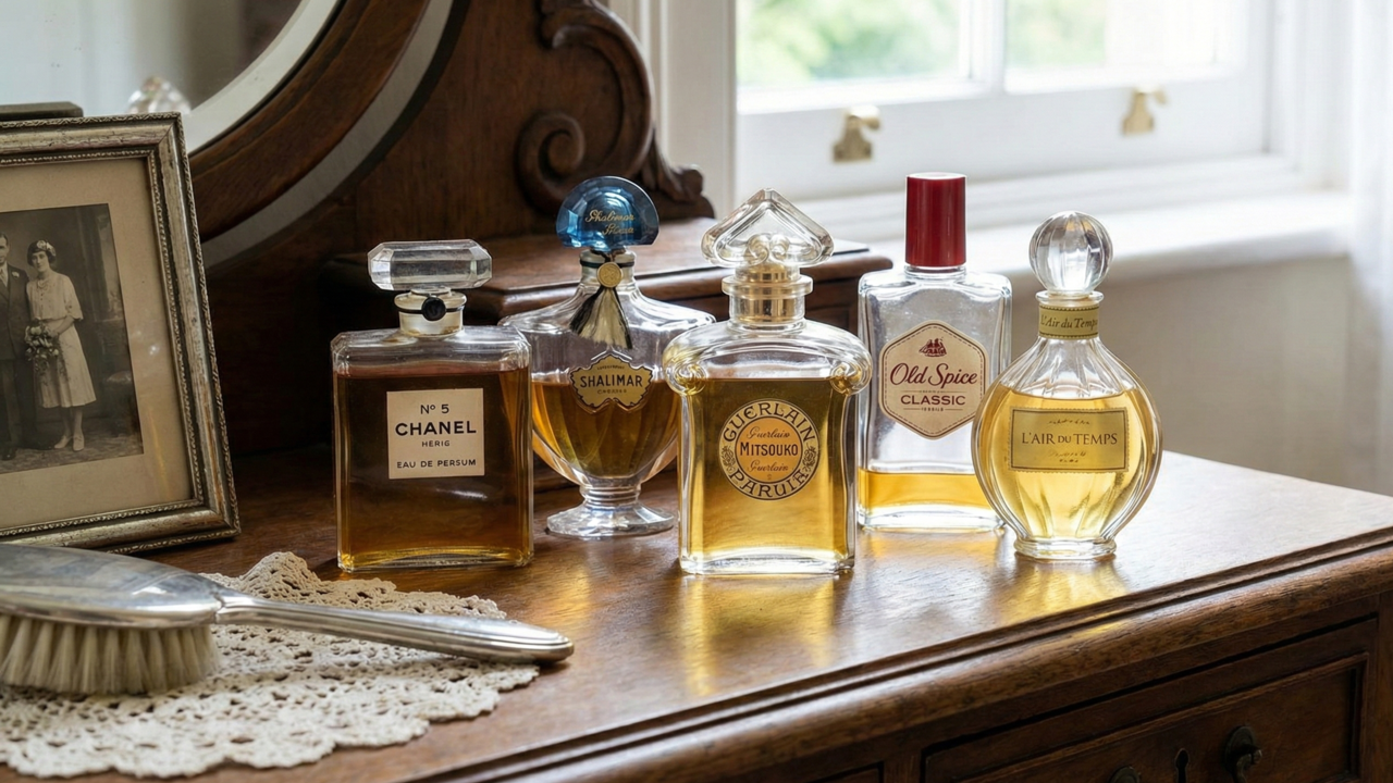 onde encontrar perfumes antigos anos 60