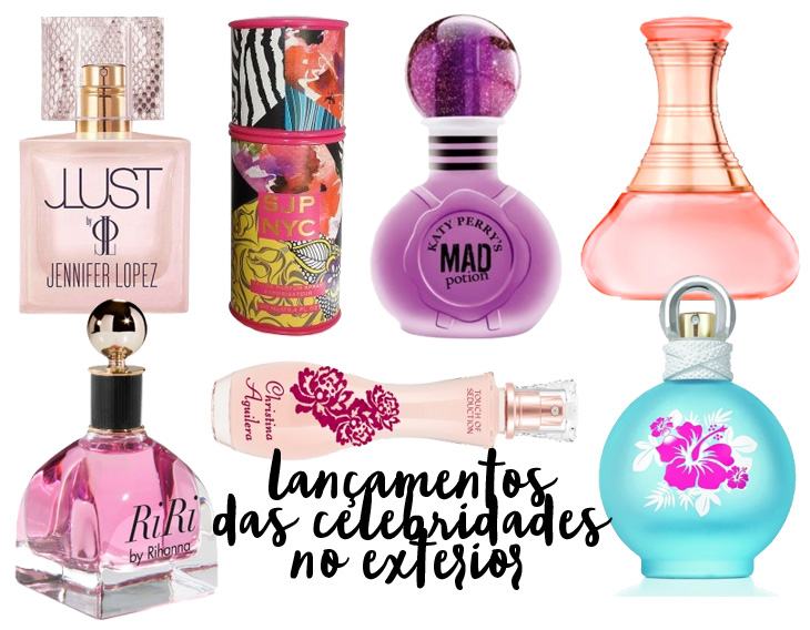 perfumes das celebridades