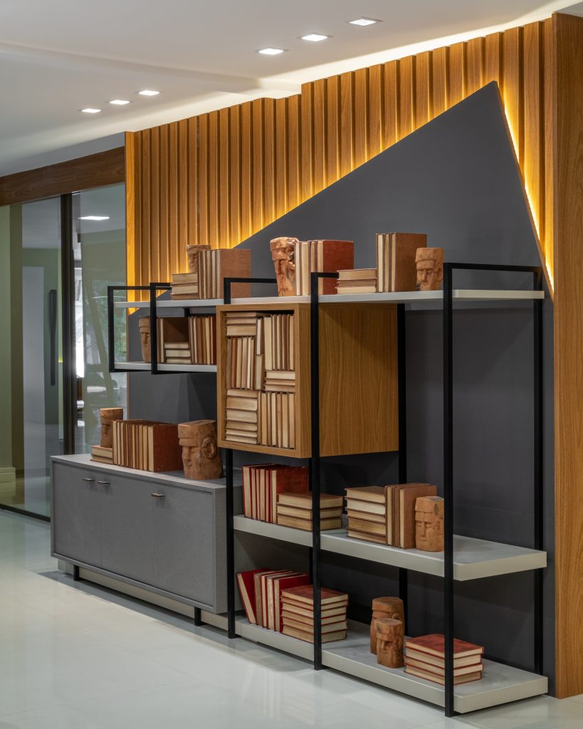 melhores prateleiras de livros para sala pequena