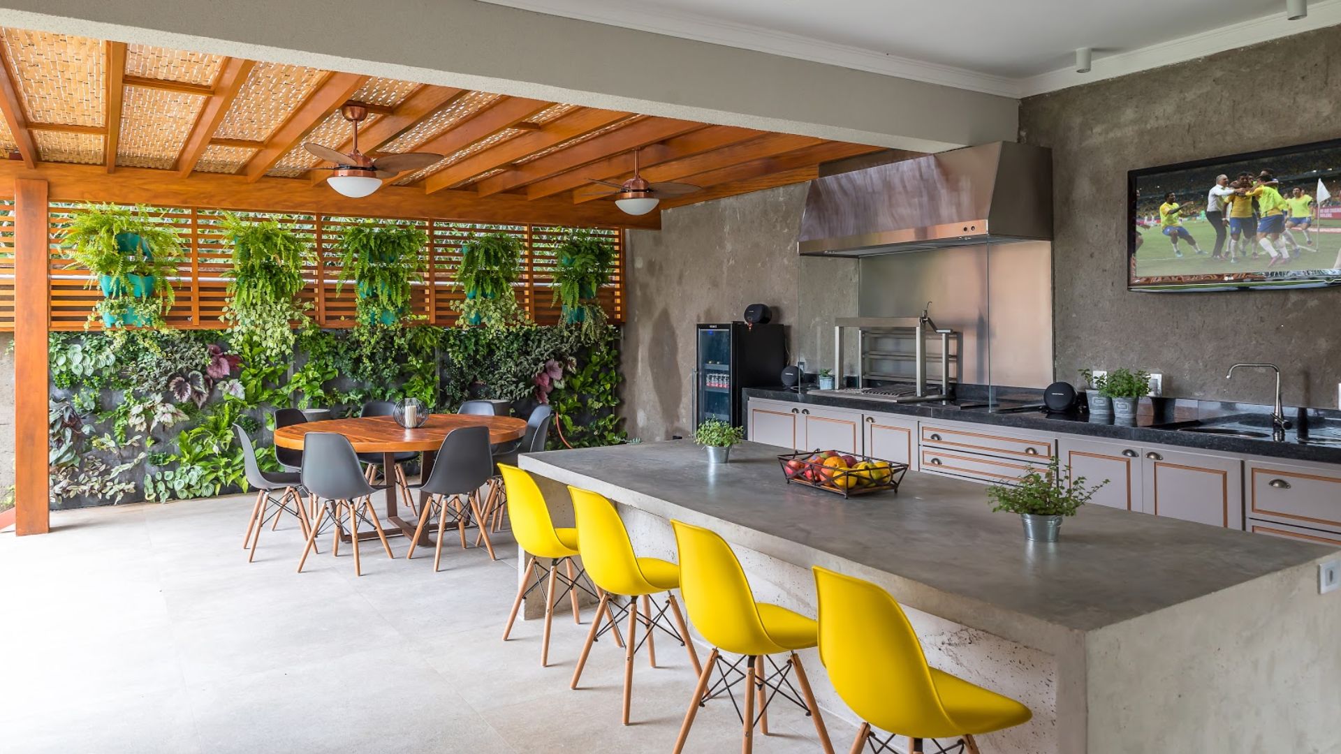 custo médio projeto area gourmet