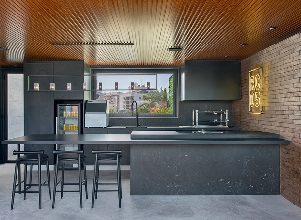 projeto area gourmet