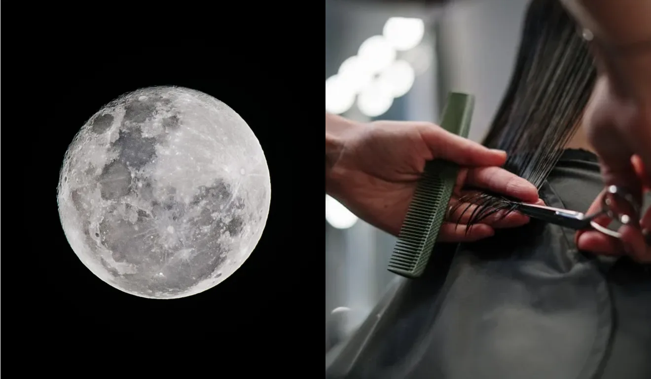 melhor fase da lua para cortar cabelo crescer rápido