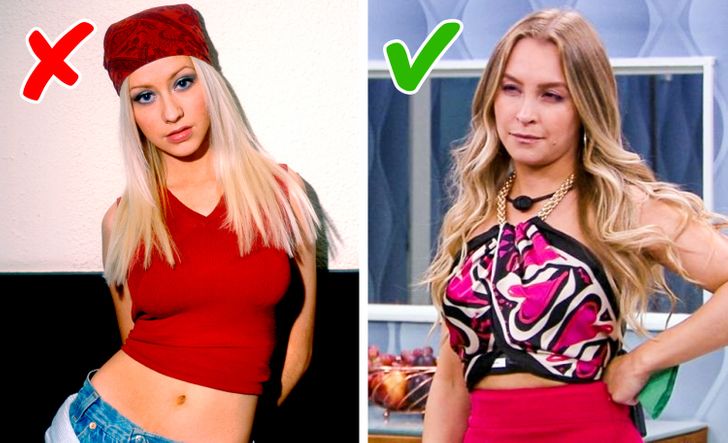 moda anos 2000 vs moda atual