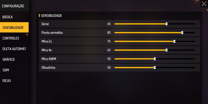 porque minha sensi free fire nao funciona