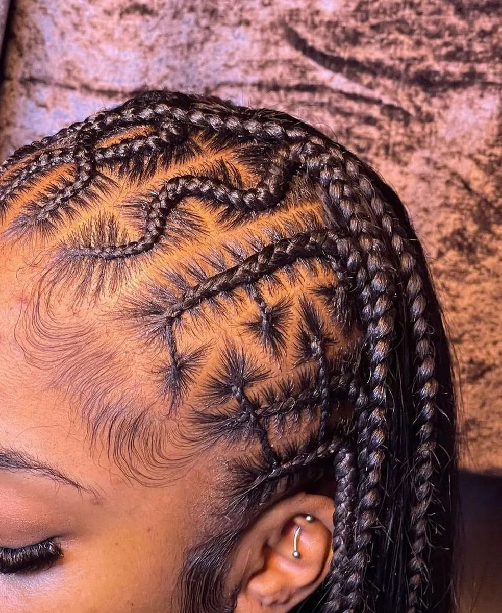 como fazer trança nagô em cabelo crespo passo a passo