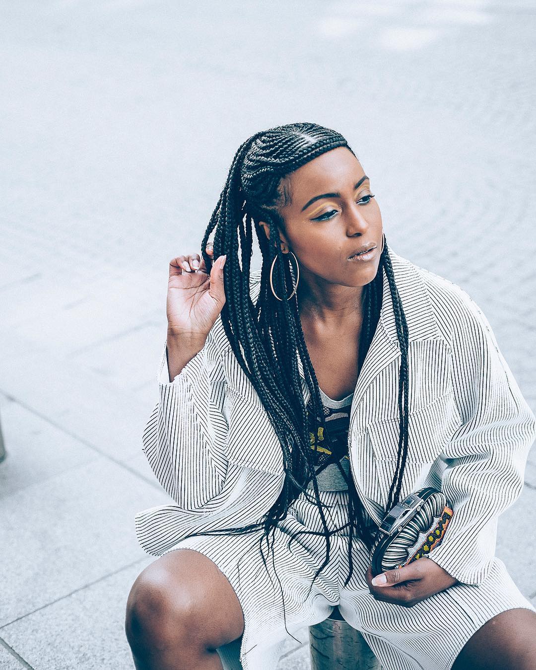 tranças afros para cabelos curtos