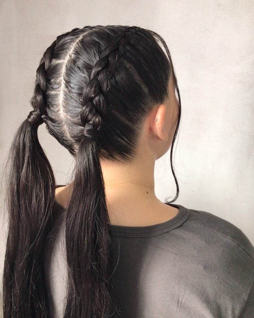 erros comuns ao fazer trança em cabelo liso