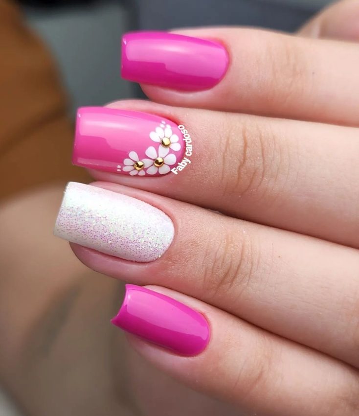 unha rosa pink vs unha rosa claro