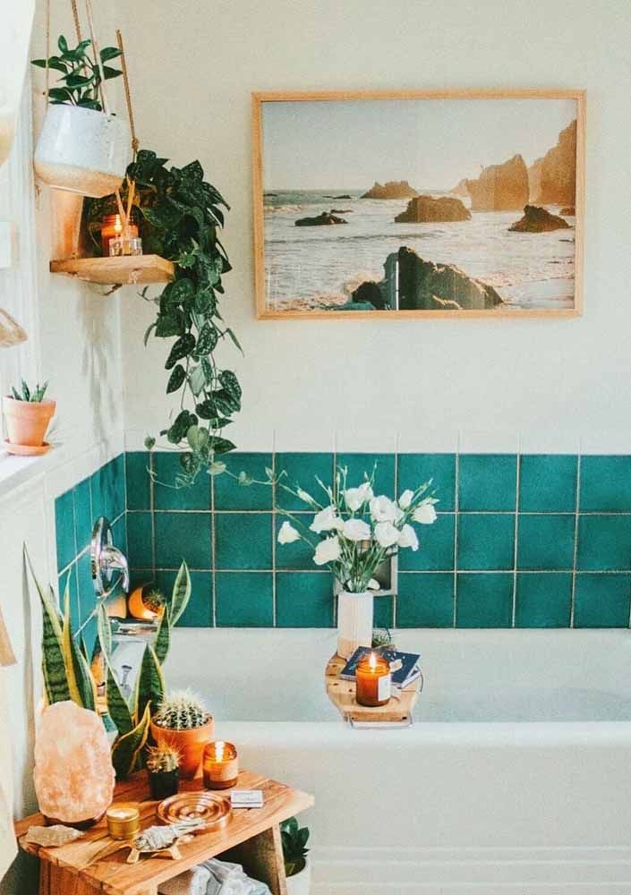 como misturar tinta verde água