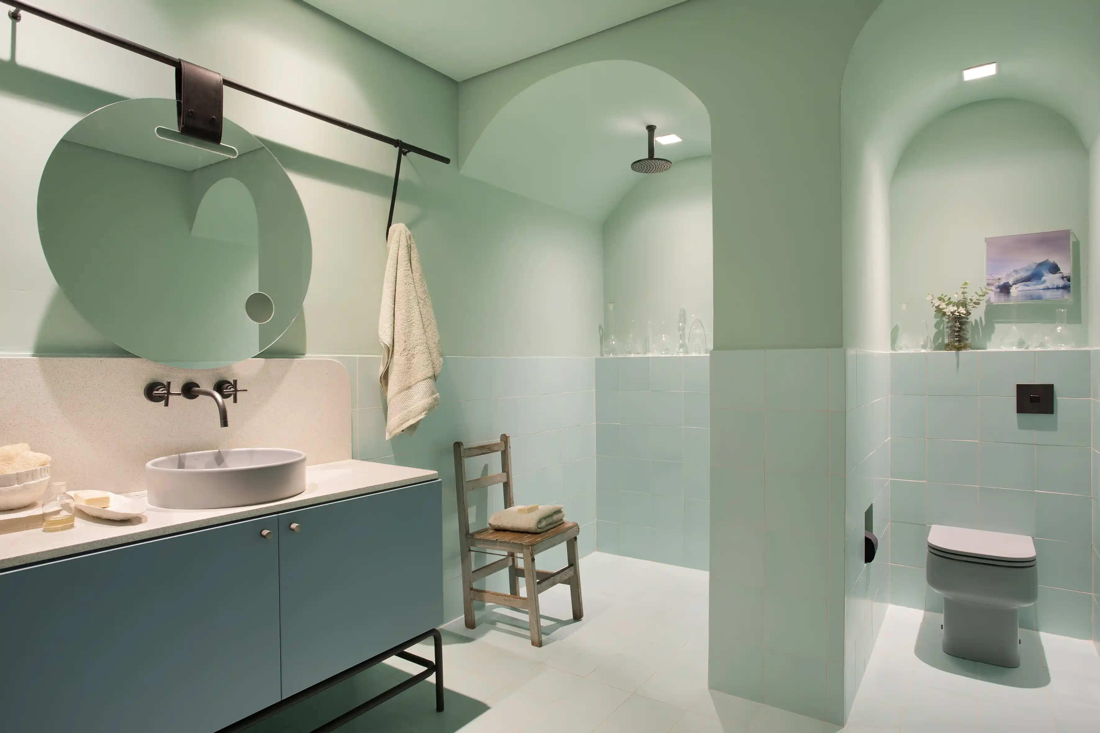 erros comuns ao usar verde água na decoração