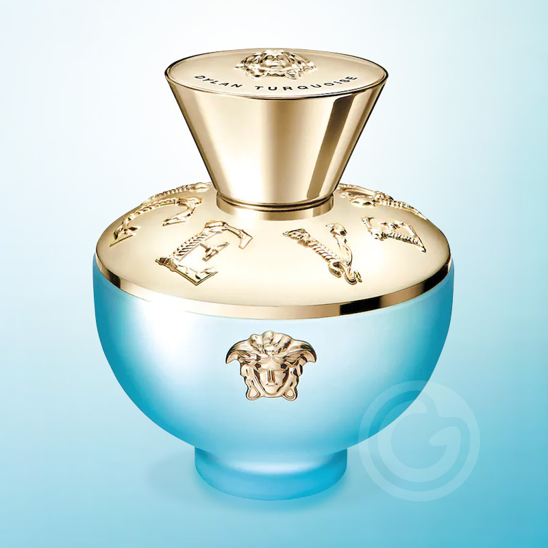 versace dylan turquoise notas