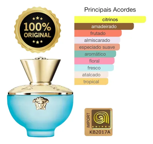 fixação do versace dylan turquoise em pele oleosa